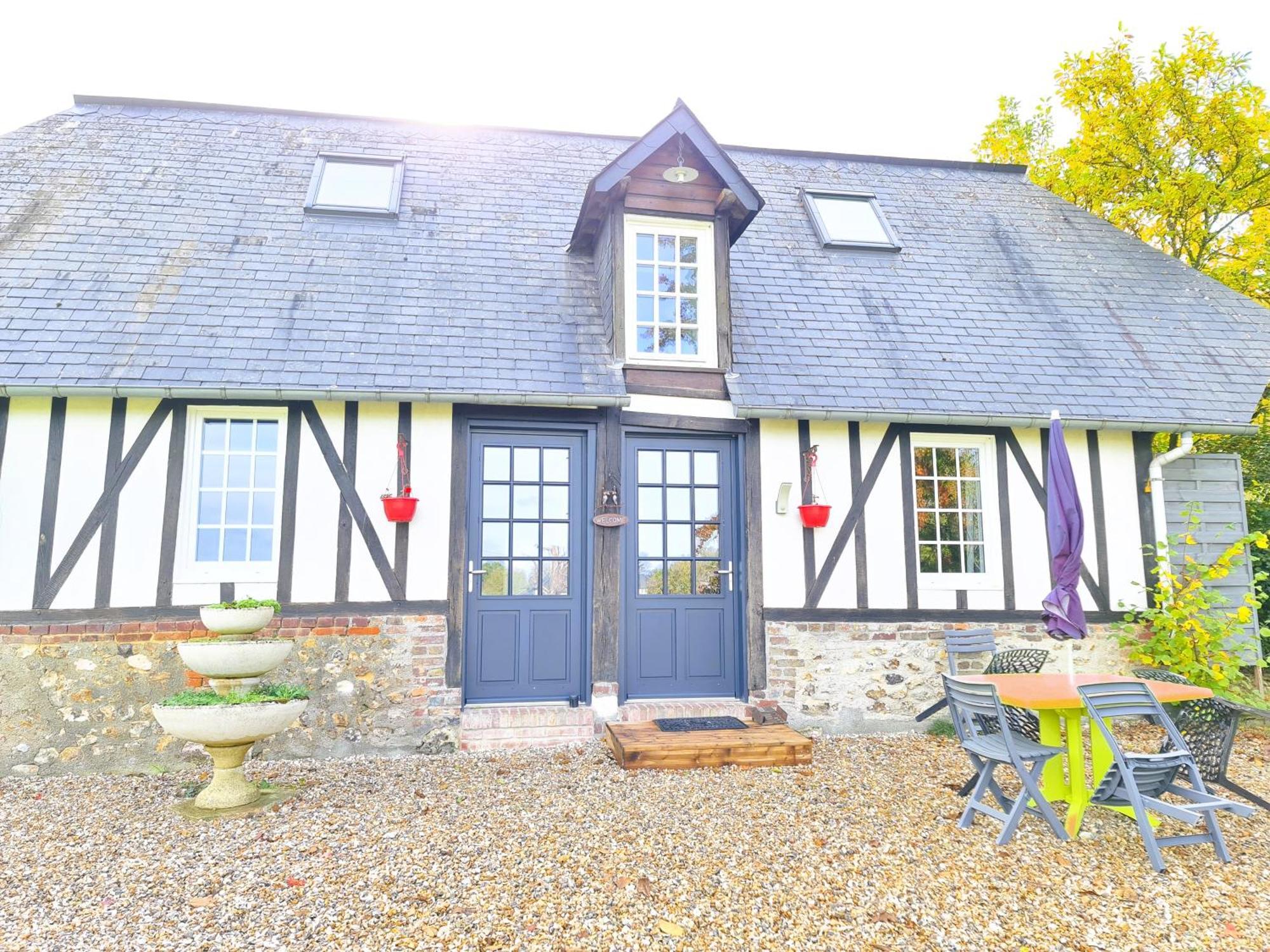 Freneuse-Sur-Risle Maison Normande المظهر الخارجي الصورة